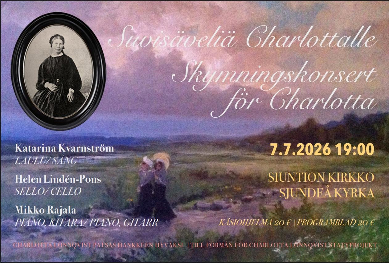 Suvisäveliä Charlottalle juliste
